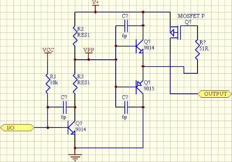 5V單片機驅動mos管電路