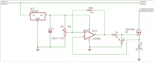 Mosfet過流保護(hù)電路