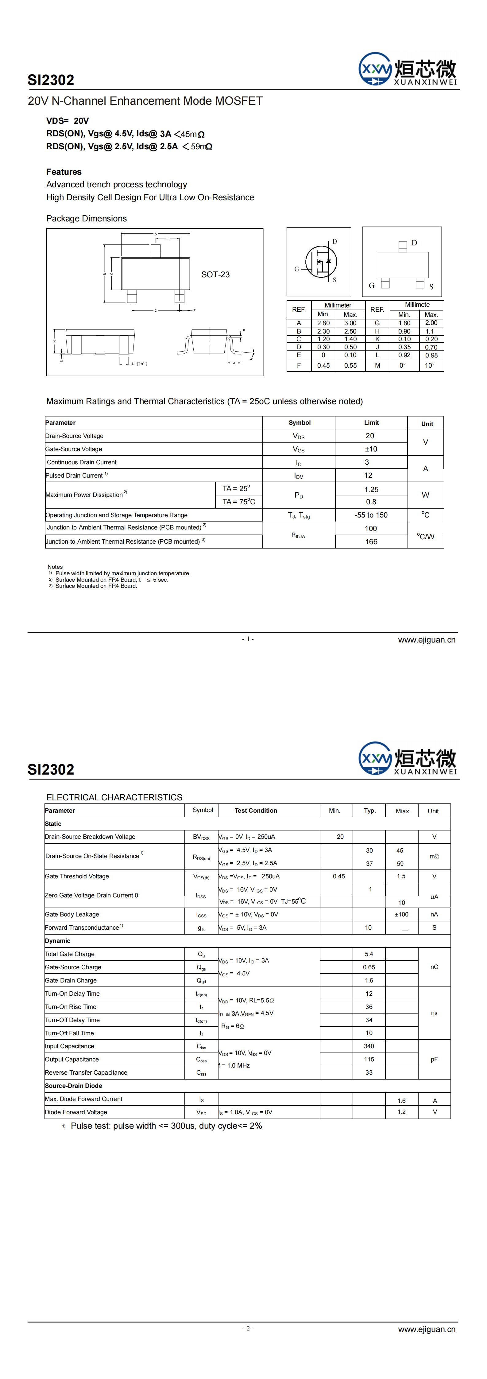 SI2302