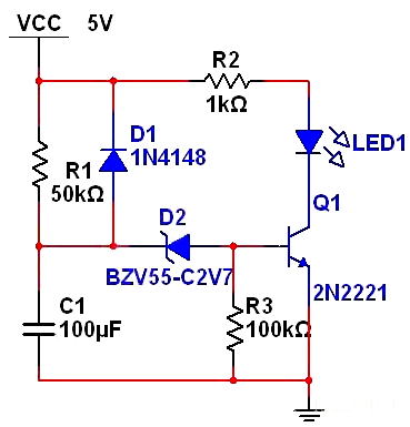 RC延時電路 延時計算