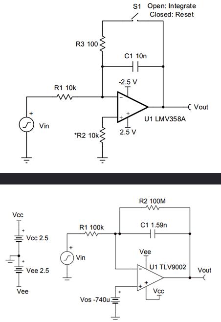 運(yùn)算放大器 積分電路