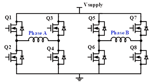 全橋驅(qū)動(dòng)步進(jìn)電機(jī)