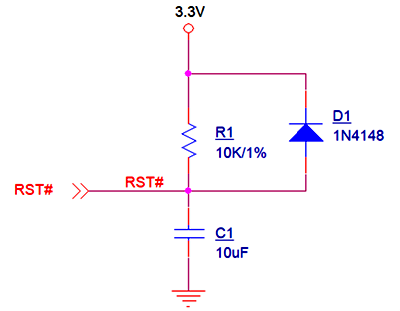 RC復位電路時間