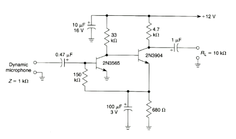 前置放大電路 原理 作用