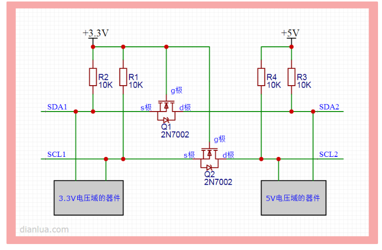 mos管電平轉(zhuǎn)換電路